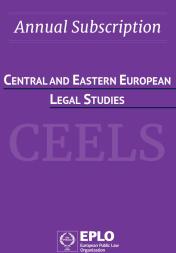 Central and Eastern European Legal Studies