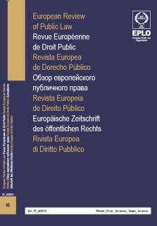 U. KARPEN. Current Situation and Prospects of Regulatory Impact Assessment (RIA) in Germany, Namely in Parliament